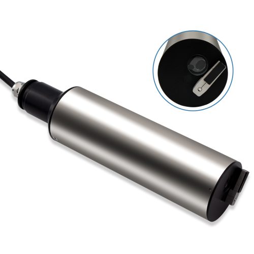 How to install an online turbidity sensor using a submersible method?
